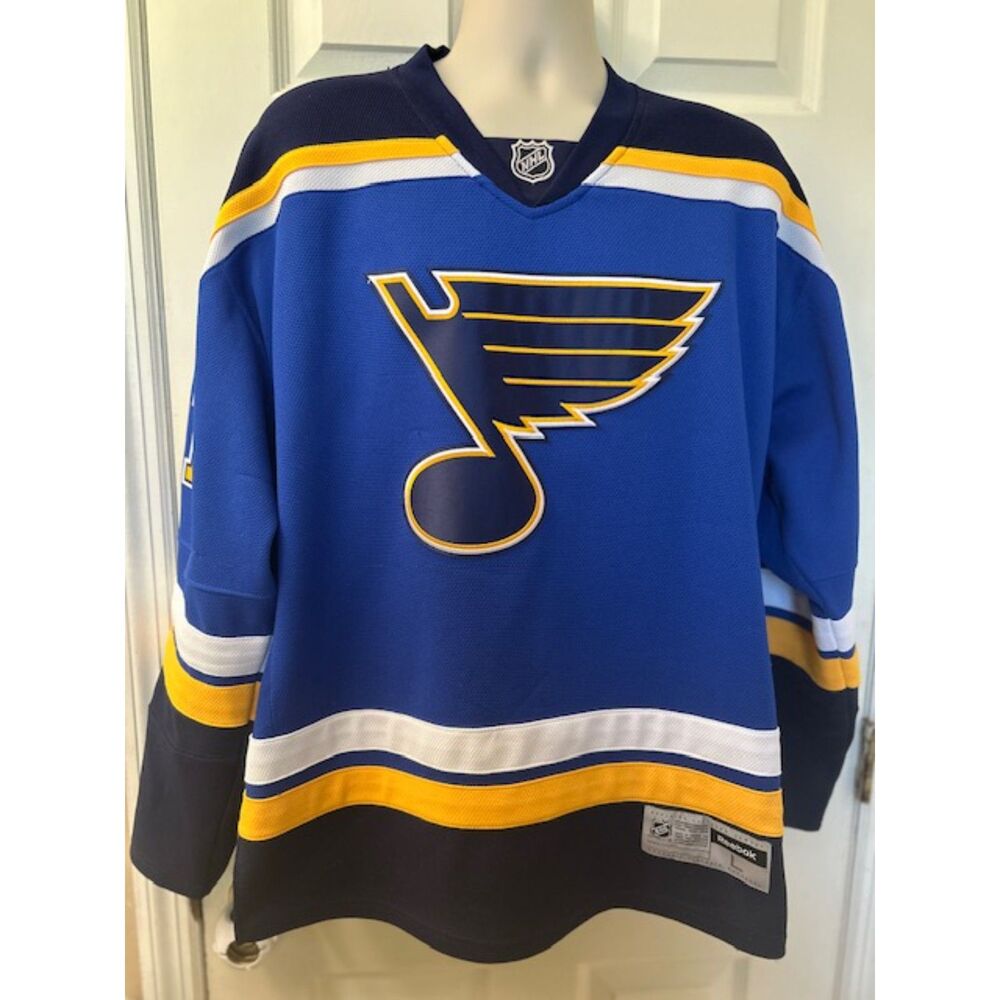 St Louis Blues Vladimir Tarasenko #91 Reebok NHL Jersey Men’s Large Blue